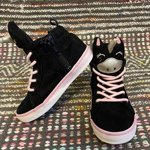 Unicorn toddler 7 high tops